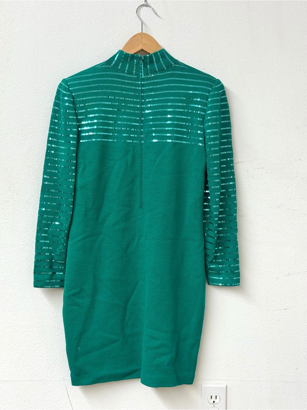 Vintage St. John Collection by Marie Gray green dress 💚 - Picture 3 of 6